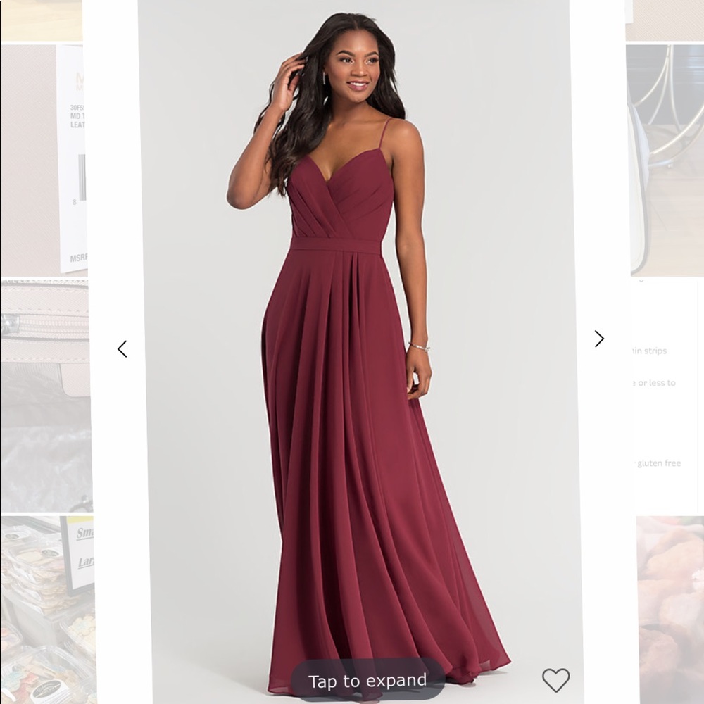 Kleinfeld Bridal - Bridesmaid Dress in Sangria